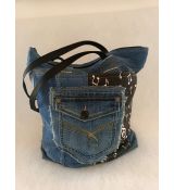 Kabelka jeans spisovka