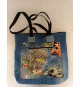 Kabelka jeans spisovka