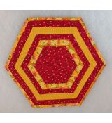 Prostírání hexagon