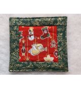 Podšálky vánoční