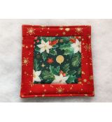 Podšálky vánoční