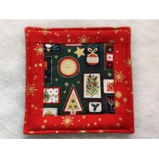 Podšálky vánoční