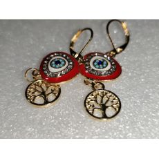 Náušnice strom života zlatý