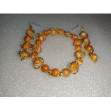 Sada náramek a náušnice