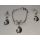 Sada náramek a náušnice chameleon