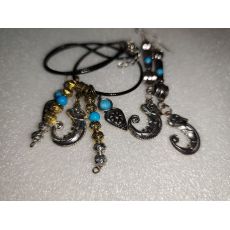 Sada náhrdelník+náušnice chameleon