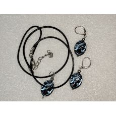 Sada náhrdelník+náušnice  silueta