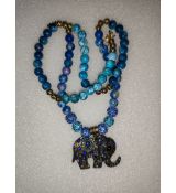 Náhrdelník - korále slon