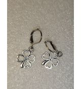 Náušnice čtyřlístek