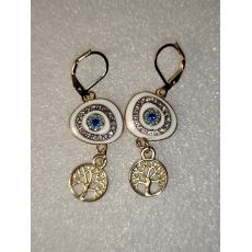 Náušnice strom života zlatý