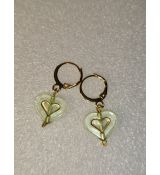 Náušnice srdce