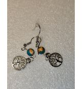 Náušnice strom života