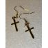 Náušnice kříž