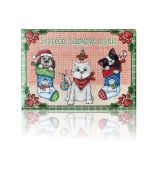 Sváteční tlapkové mýdlo